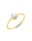 S/S PEARL RING