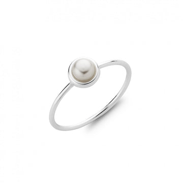 S/S PEARL RING