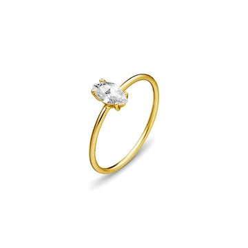 S/S MARQUISE CZ RING