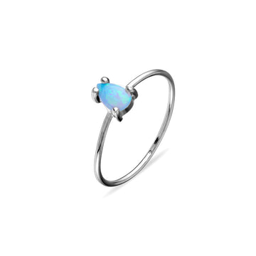 S/S OPALITE RING