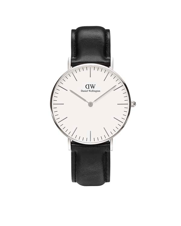 Daniel Wellington Classic 36 Sheffield Silver &amp; White Watch