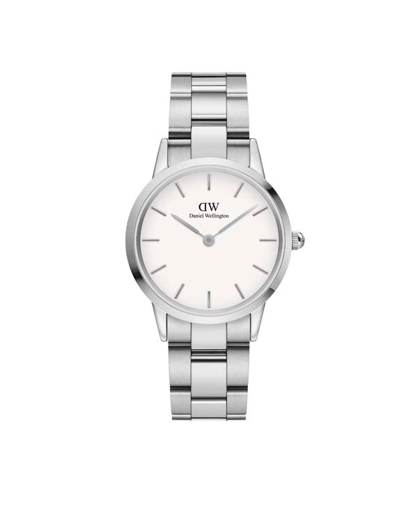 Daniel Wellington Iconic Link 32 Silver &amp; White Watch