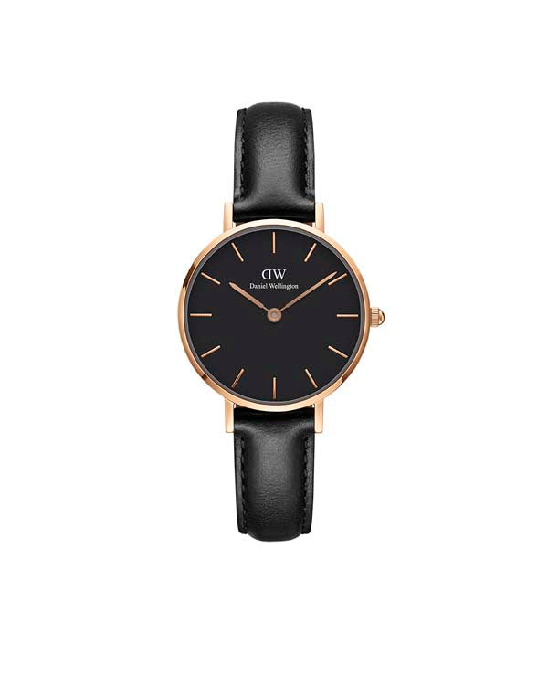 Daniel Wellington Petite 28 Sheffield Rose Gold &amp; Black Watch