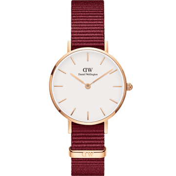 Daniel Wellington Petite 28 Roselyn Rose Gold & White Watch