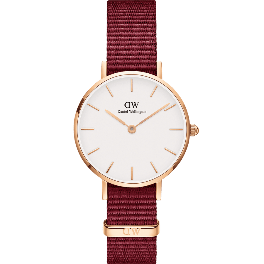 Daniel Wellington Petite 28 Roselyn Rose Gold & White Watch