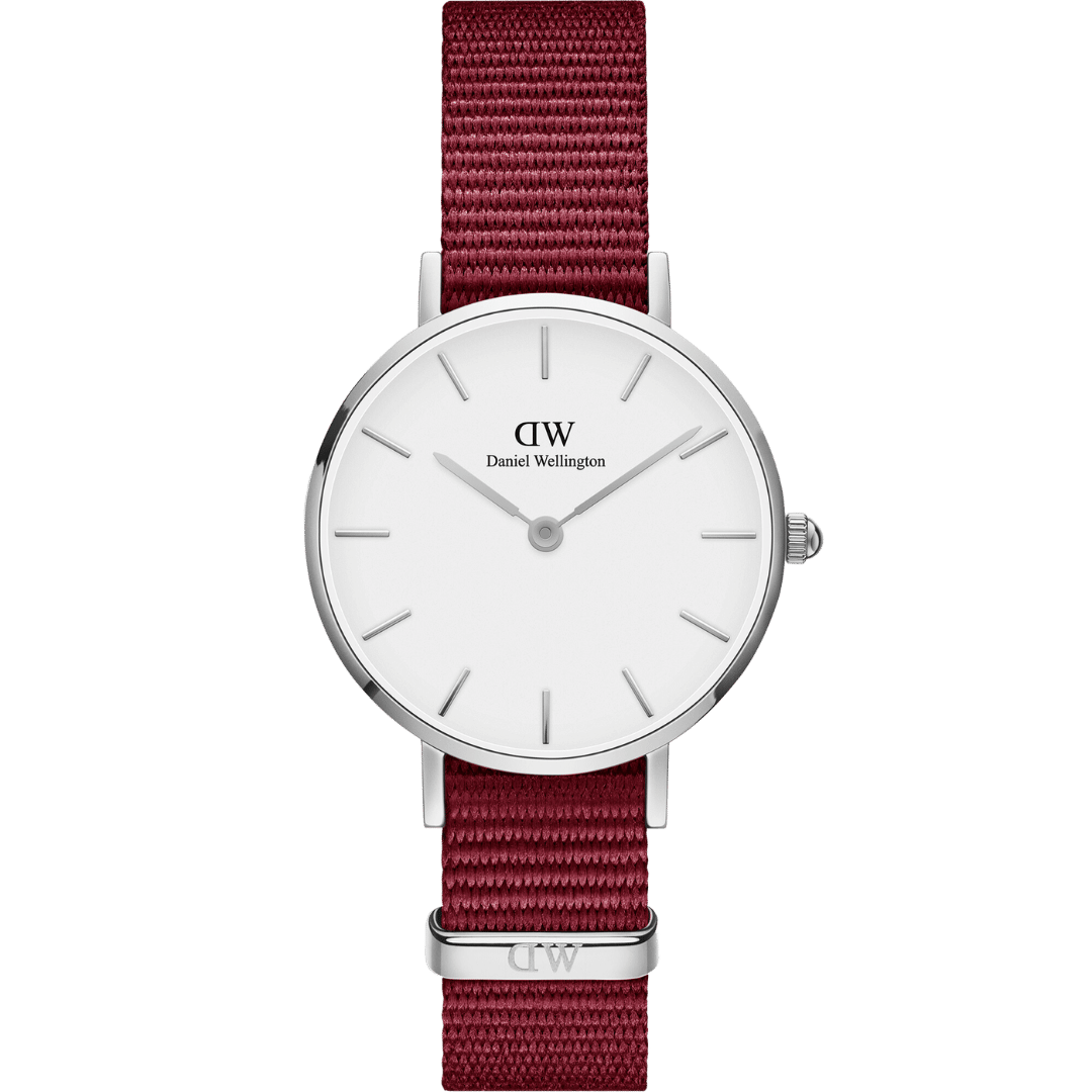 Daniel Wellington Petite 28 Roselyn Silver & White Watch