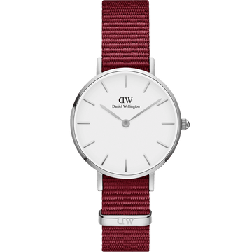 Daniel Wellington Petite 28 Roselyn Silver & White Watch