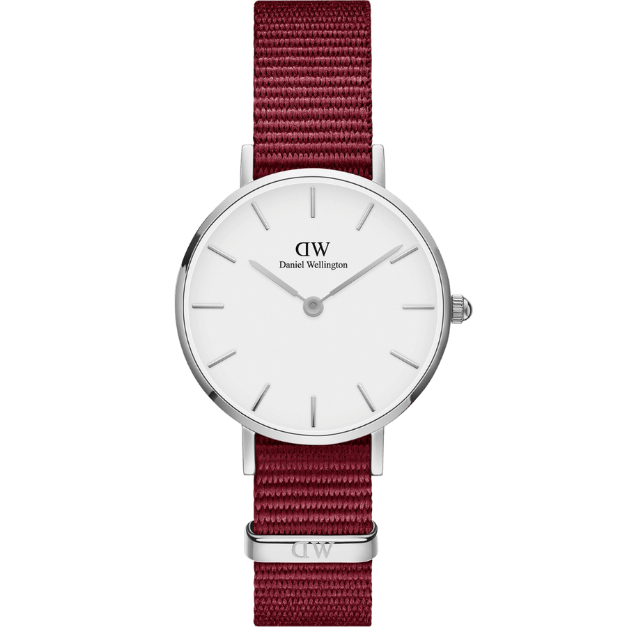 Daniel Wellington Petite 28 Roselyn Silver & White Watch