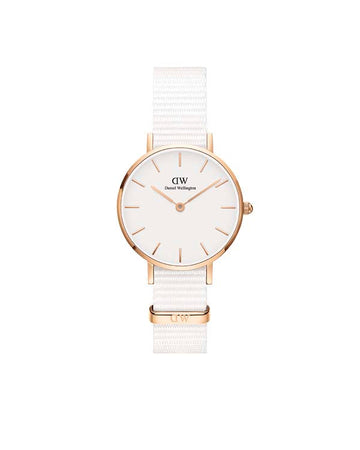 Daniel Wellington Petite 28 Dover Rose Gold & White Watch