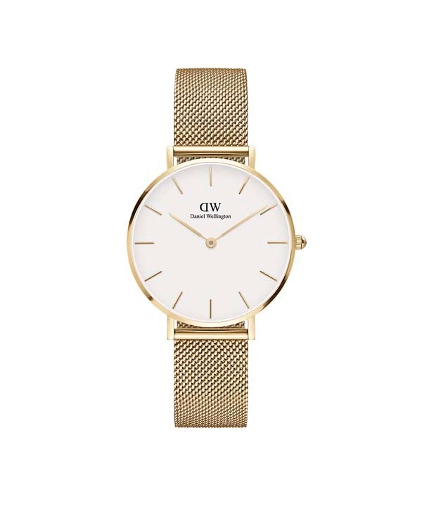 Daniel Wellington Petite 32 Evergold Gold White Watch