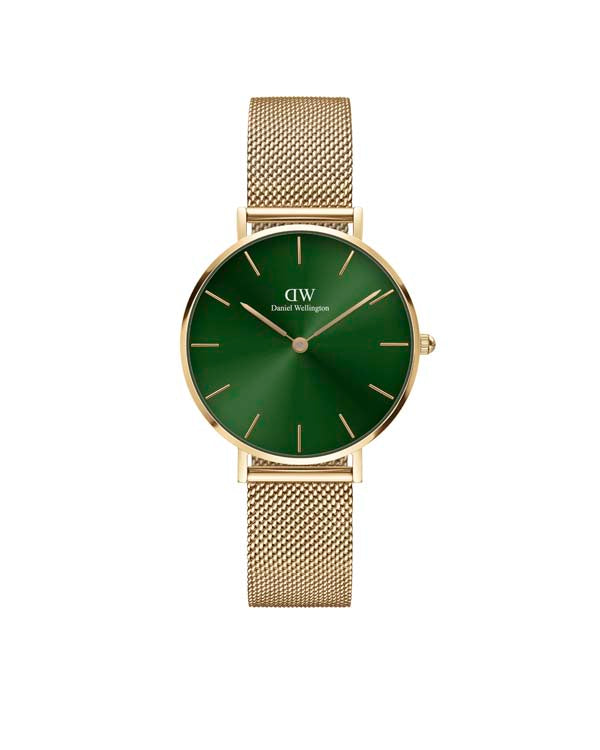 Daniel Wellington Petite Emerald 32 Gold Green Watch