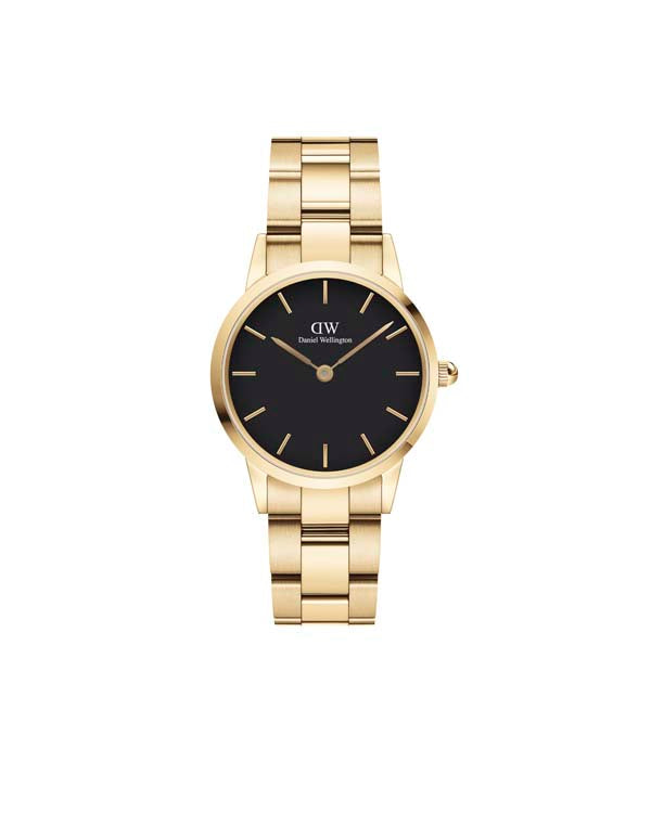 Daniel Wellington Iconic Link 28 Gold Black Watch