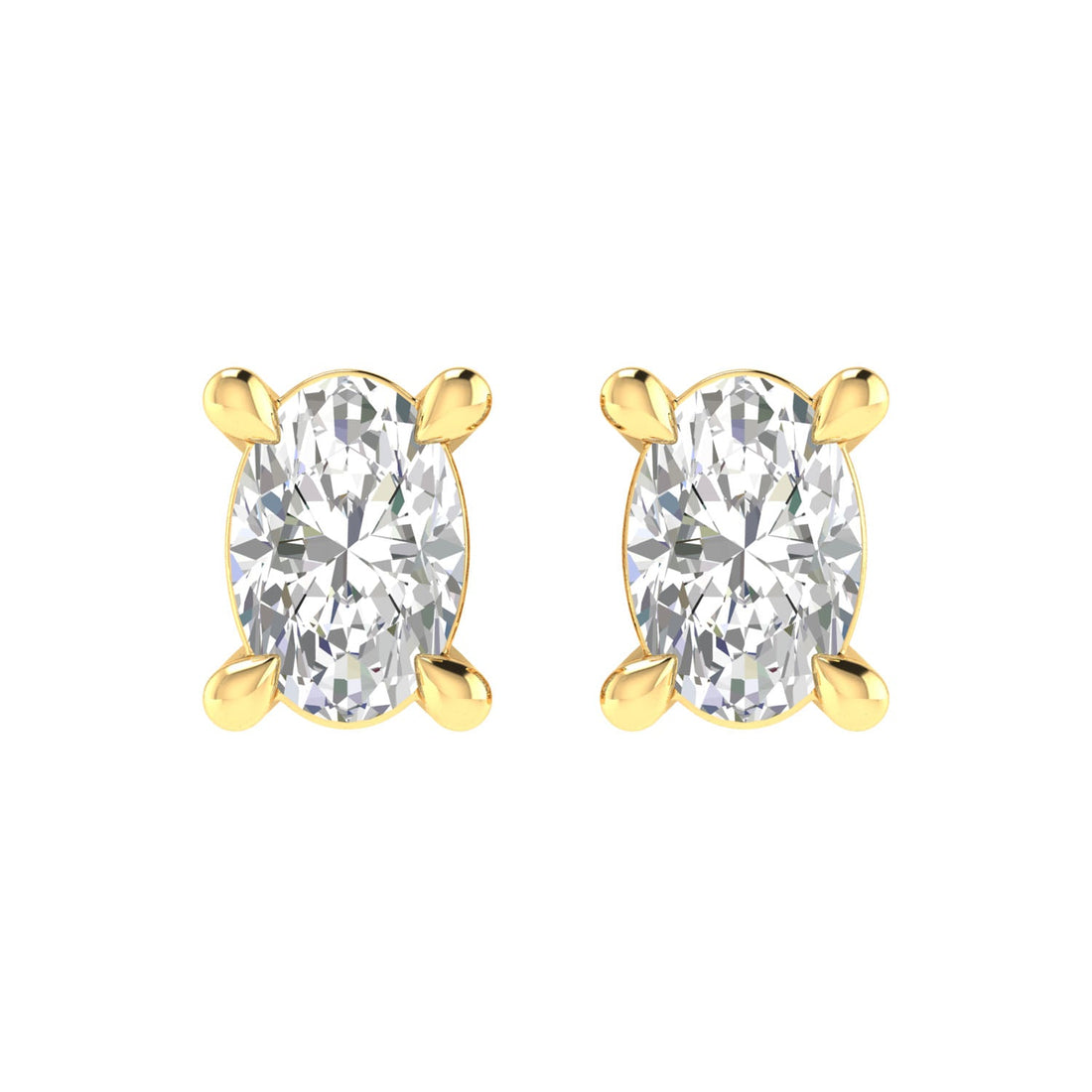 9CT KARISSA DIAMOND STUD EARRINGS