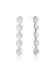 Ania Haie Crush Multiple Discs Rop Earrings - Silver