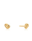 Ania Haie Gold Knot Stud Earrings