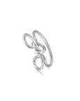 Ania Haie Silver Knot Ear Cuff