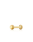 Ania Haie Gold Disc Barbell Single Earring