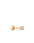 Ania Haie Gold Sparkle Barbell Single Earring