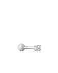 Ania Haie Silver Sparkle Barbell Single Earring