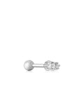 Ania Haie Silver Sparkle Crawler Barbell Single Earring