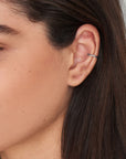 Ania Haie Silver Rope Ear Cuff