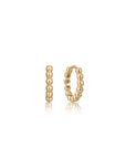 Ania Haie Gold Orb Huggie Hoop Earrings