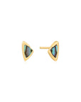 Ania Haie Gold Arrow Abalone Stud Earrings