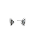 Ania Haie Silver Arrow Abalone Stud Earrings