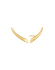 Ania Haie Gold Arrow Climber Stud Earrings