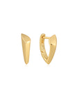 Ania Haie Gold Arrow Huggie Hoop Earrings