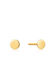 Ania Haie 14kt Gold Disc Stud Earrings