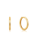 Ania Haie 14kt Gold Huggie Hoop Earrings