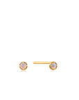 Ania Haie 14kt Gold Opal Stud Earrings