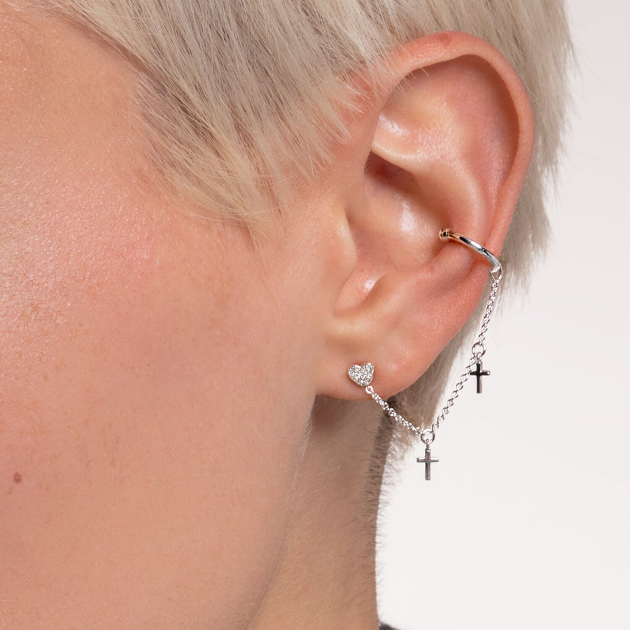 Thomas Sabo Ear Cuff Crosses (Single)