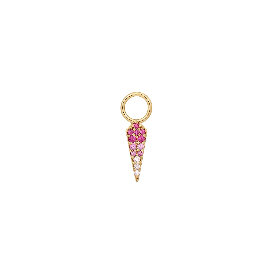 Ania Haie Gold Ombre Pink Earring Charm