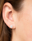 9CT MABEL DIAMOND STUD EARRINGS