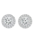 9CT MABEL DIAMOND STUD EARRINGS