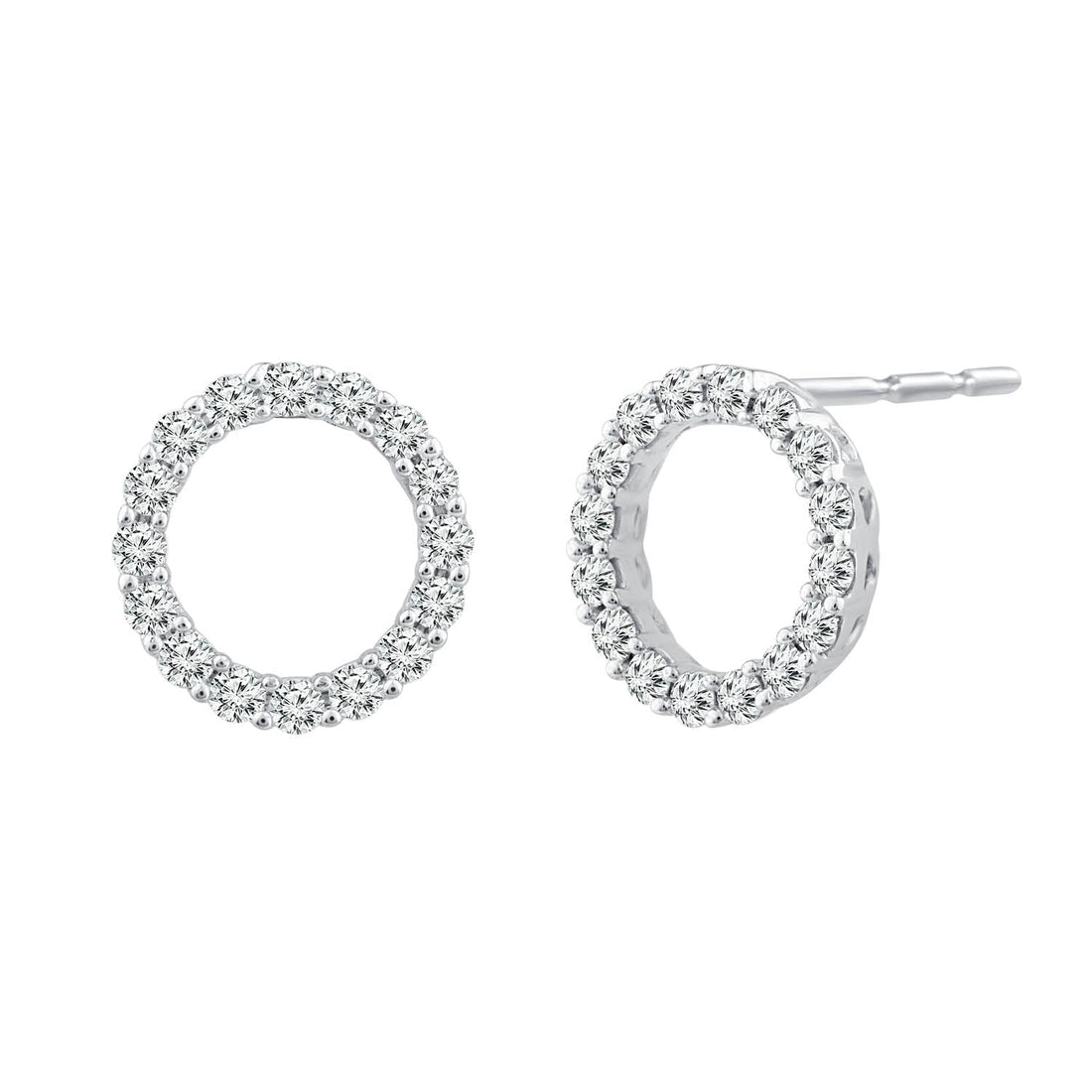 9CT IVY DIAMOND EARRINGS