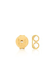 Ania Haie Gold Rope Bar Stud Earrings