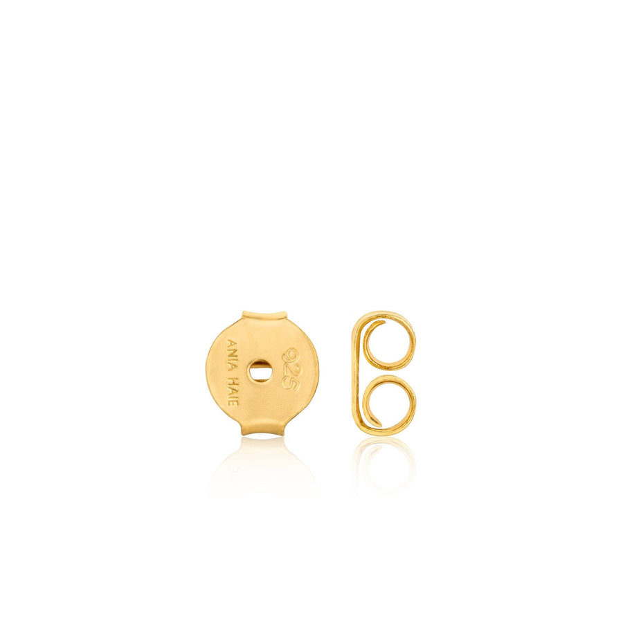 Ania Haie Gold Knot Stud Earrings