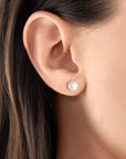 Thomas Sabo Ear Studs Pearl Gold