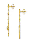 Thomas Sabo Royalty Star & Moon Earrings  - Gold