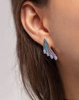 Thomas Sabo Earrings Bright Silver-coloured Hummingbird Wing