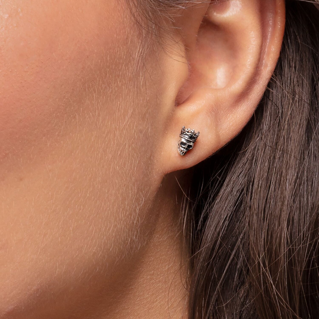 Thomas Sabo Ear Studs Skull King