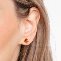 Thomas Sabo Ear Studs Orange Stone