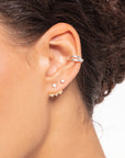 Thomas Sabo Ear Stud White Stone (Single)