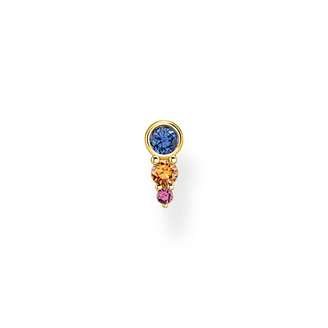 Thomas Sabo Ear Stud Colourful Stones (Single)