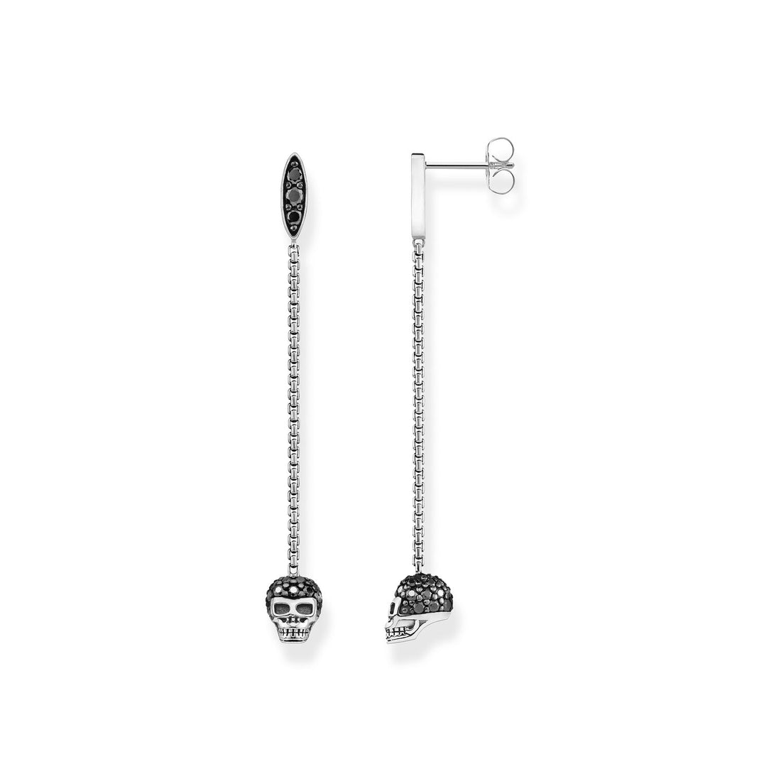 Thomas Sabo Earrings Skull Silver