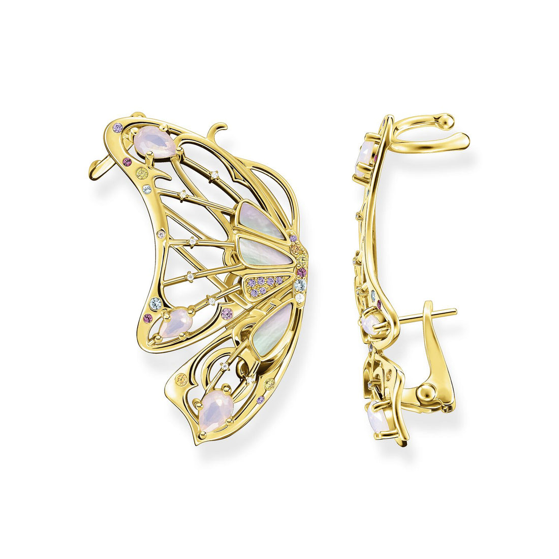 Thomas Sabo Single Ear Stud Butterfly Gold