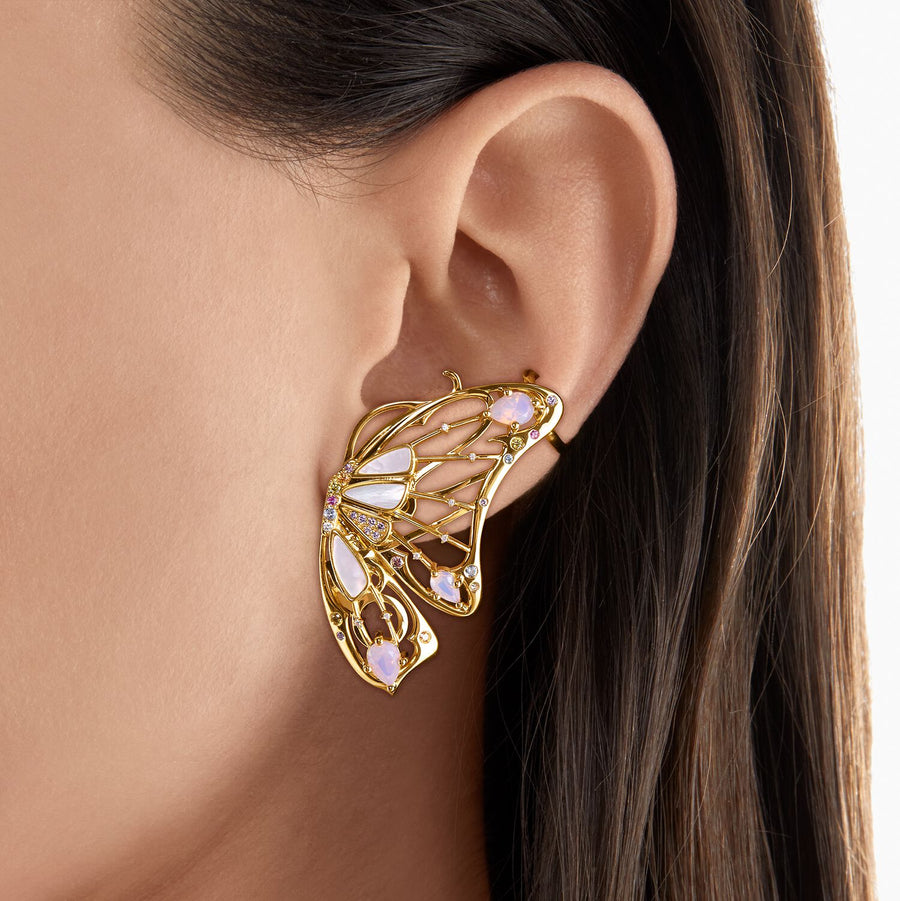 Thomas Sabo Single Ear Stud Butterfly Gold